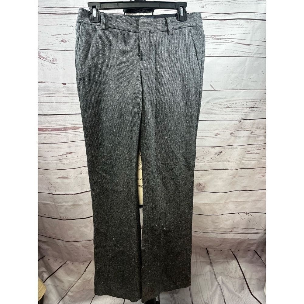 Banana Republic size 2 wool/polyester gray dress pants